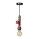 Lampa Wisząca LOFT ETH Fire Hose złota