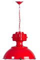 Lampa wisząca śr. 62cm Loft ETH Manduria czerwona