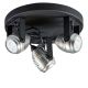 Lampa sufitkowa Spot, Wasp ETH srebrna/czarna 3