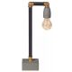 Lampa Stołowa ETH LOFT, czarna GassedUp 