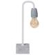 Lampa stołowa beton biała ETH Loft Bow