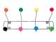 Hat rack Saturnus