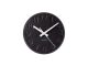 Wall clock Bold Engraved