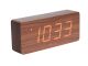 Budzik Karlsson Tube LED MDF