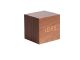 Budzik Karlsson Mini Cube MDF