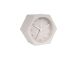 Budzik Karlsson Hexagon beton 