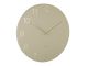 Zegar scienny Karlsson Charm engraved olive zielony 