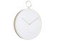 Zegar ścienny Karlsson Hook metal white 