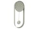 Zegar ścienny Pendulum Charm steel jungle zielony Karlsson