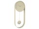 Zegar ścienny Pendulum Charm olive zielony Karlsson