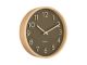Zegar ścienny Pure wood grain zielony Karlsson