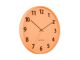Zegar ścienny Summertime wood soft orange