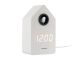 Alarm clock Cuckoo LED white wash veneer