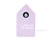 Fioletowy Budzik Cuckoo LED soft Karlsson
