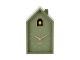 Zielony Budzik Modern Cuckoo Oro luxury Karlsson