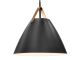 Lampa wisząca Leitmotiv Affiné metalowa czarna