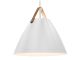 Lampa wisząca Leitmotiv Affiné biała