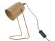 Table lamp Enchant steel matt sand brown Leitmotiv