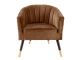 Krzesło Leitmotiv Royal velvet chocolate brown 