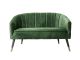 Sofa Royal aksamit ciemny zielony Leitmotiv