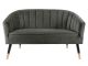 Sofa Leitmotiv Royal velvet taupe zielony 