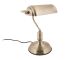 Lampa biurkowa Leitmotiv Bank metalowa zlota