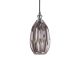 Lampa wisząca Posh oval szkło szary
