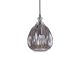 Lampa wisząca Posh round szkło smokey szary