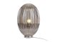 Lampa stołowa Smart oval szkło smokey szary