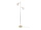 Lampa podłogowa Shimmer mosiądz