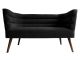 Sofa Explicit suede look czarny