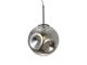 Lampa wisząca Blown szkło round gun metal