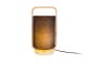 Table lamp Snap wood w. black shade Leitmotiv
