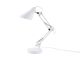 Lampa stołowa Fit iron sand coated biały