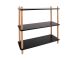 Szafka Simplicity bamboo small black LEITMOTIV