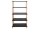 Szafka Simplicity bamboo large black LEITMOTIV