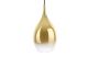 Lampa wisząca Drup gold LEITMOTIV