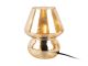 Table lamp Glass Vintage amber brown