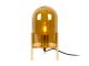 Lampka nocna Glass Bell złota oprawa Leitmotiv