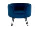 Headboard Galant wood black Leitmotiv