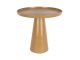 Stolik Force small aluminium mustard yellow Leitmotiv