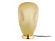 Table lamp Blown glass gold Leitmotiv
