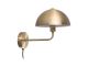 Wall lamp Bonnet metal antique gold Leitmotiv