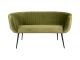 Sofa Majestic velvet moss green