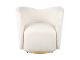 Chair Reign bouclĂÂ© ivory