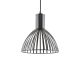 Lampa wisząca Lignes Round black Leitmotiv