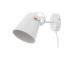 Kinkiet Steady metal matt white Leitmotiv