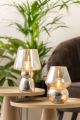 Lampa biurkowa Vintage LED glass amber brown Leitmotiv