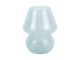 Lampa biurkowa Vintage LED glass soft blue Leitmotiv