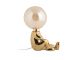 Lampa stołowa Joey LED ceramiczna pozłacana Leitmotiv
